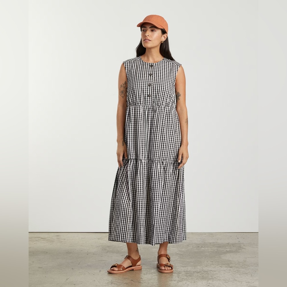 Everlane Tiered Midi dress